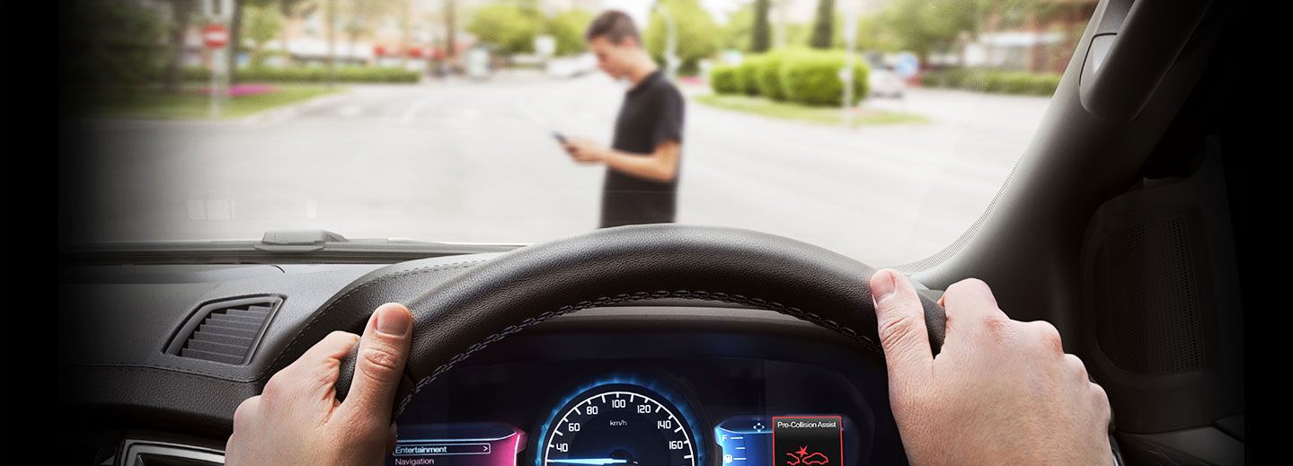 Ford Pre-Collision Assist with Pedestrian Detection (Autonomous Emergency Braking)