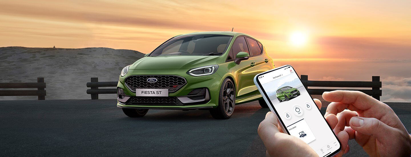 Ford Unlocking the Most Connected Fiesta ST Ever