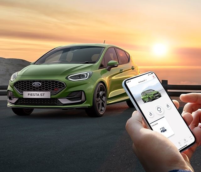Ford Unlocking the Most Connected Fiesta ST Ever