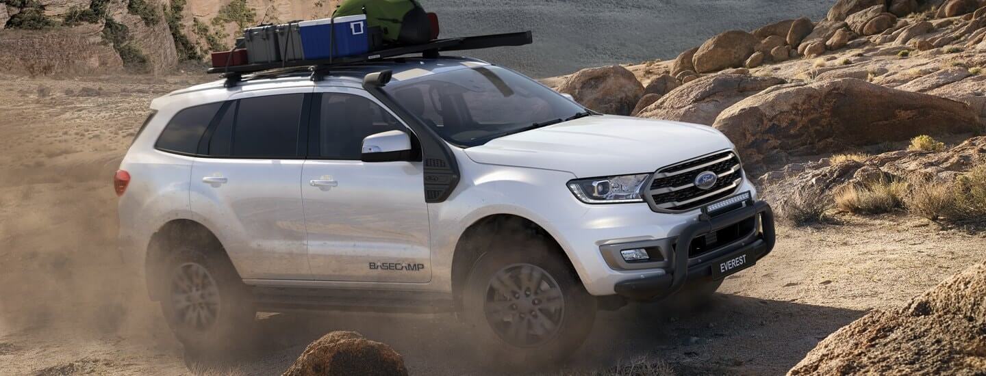 Ford Unique Everest BaseCamp Decals and Grey Styling