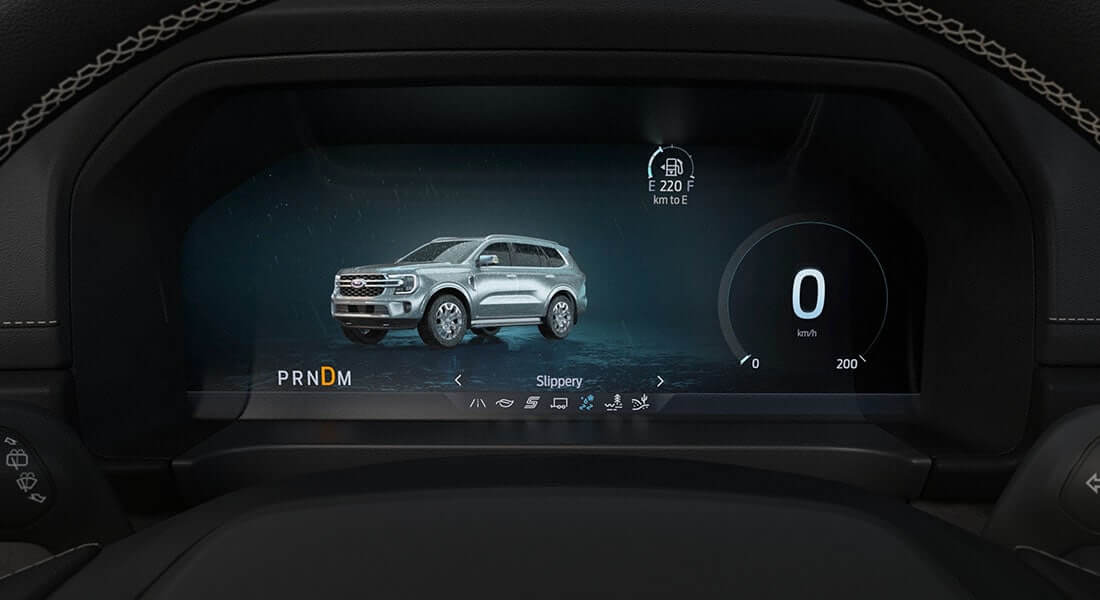 Ford Everest Selectable Drive Modes