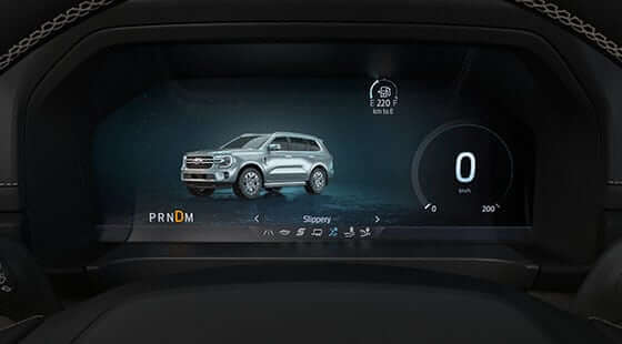 Ford Everest Selectable Drive Modes